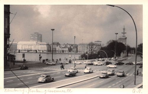 Hamburg Glockengießerwall Fotokarte ngl 182.451