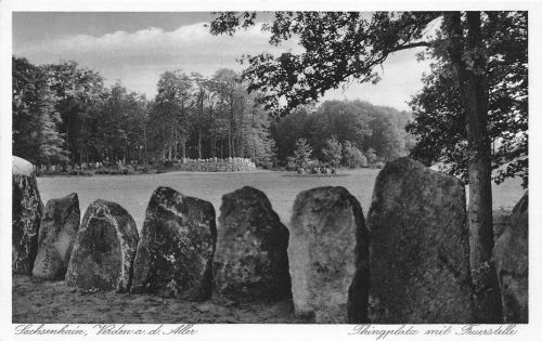 Verden a.d.Aller Thingplatz mit Feuerstelle ngl 182.466