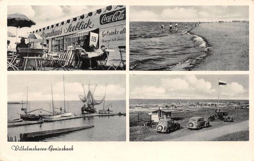 Wilhelmshaven-Geniusbank Mehrbildkarte gl1955 182.468