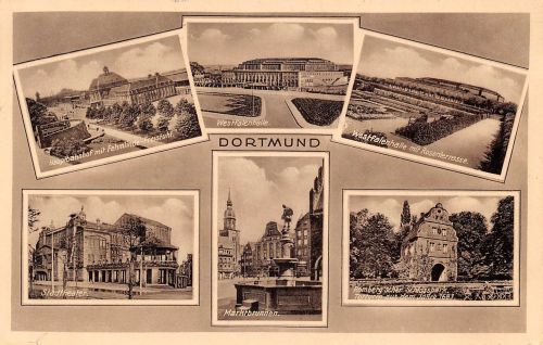 Dortmund Mehrbildkarte gl1939 182.510