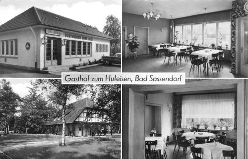 Bad Sassendorf Gasthof zum Hufeisen Mehrbildkarte ngl 182.516
