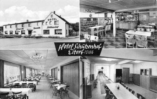 Eitorf/Sieg Hotel Schützenhof Mehrbildkarte ngl 182.525