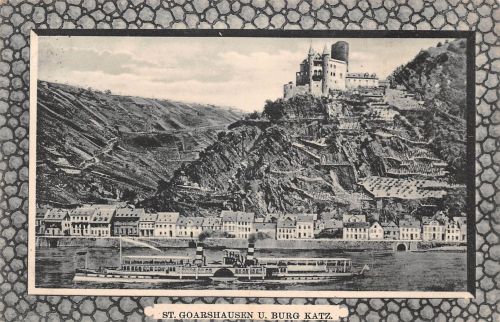 St. Goarshausen Burg Katz gl1927 182.536