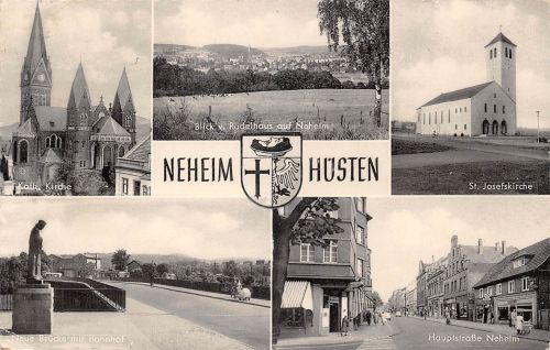 Neheim-Hüsten Mehrbildkarte gl 182.544