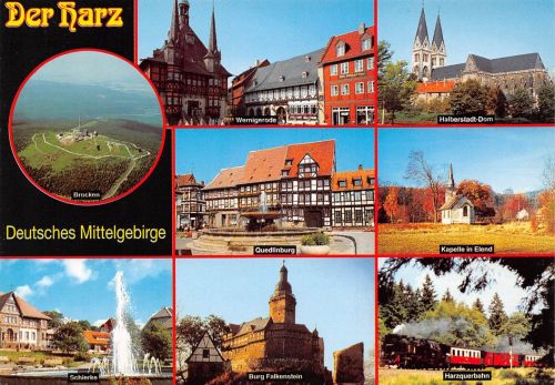 Der Harz Mehrbildkarte ngl 182.575