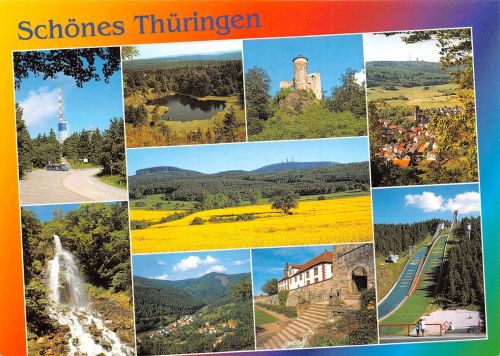 Thüringen Mehrbildkarte ngl 182.597