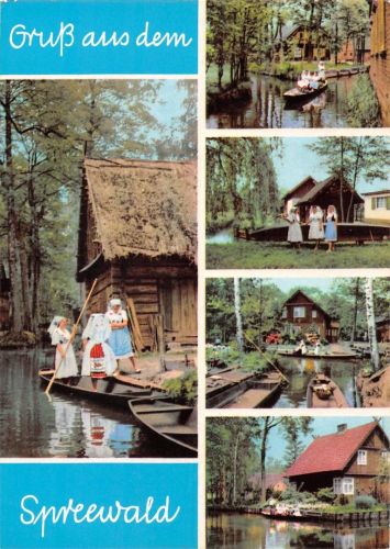 Spreewald Mehrbildkarte gl1968 182.603