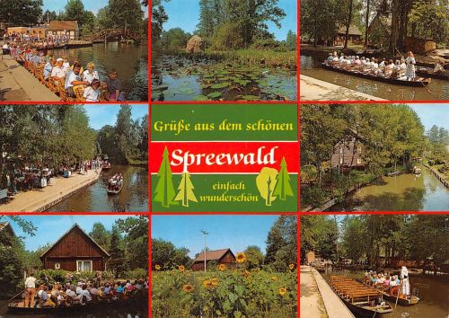 Spreewald Mehrbildkarte ngl 182.605