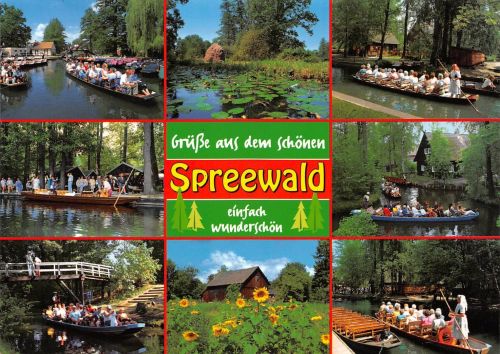 Spreewald Mehrbildkarte ngl 182.607