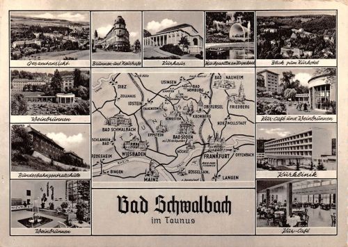 Bad Schwalbach i.T., Mehrbildkarte gl1964 183.305