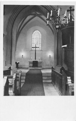 Tiefenort (Werra) Peterskirche Posthilfsstempel gl1955 183.312