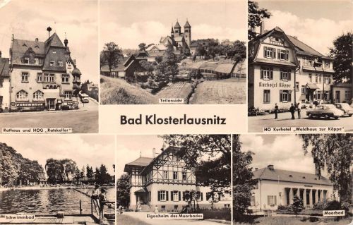 Bad Klosterlausnitz Mehrbildkarte gl1965 184.166