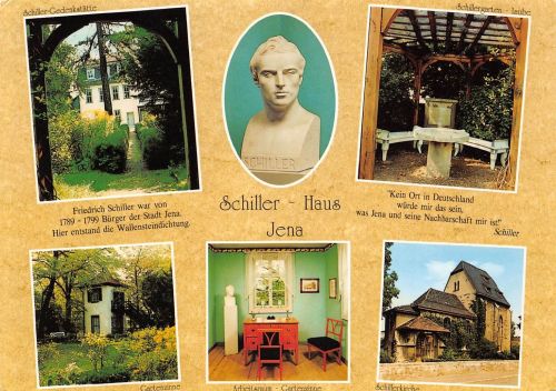 Jena Schillerhaus Mehrbildkarte gl2000 185.102