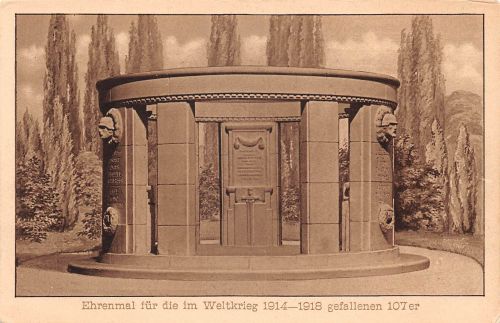 Leipzig Ehrenmal 1. WK ngl 185.258