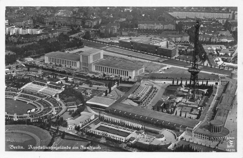 Berlin Ausstellungsgelände mit Funkturm ngl 186.161