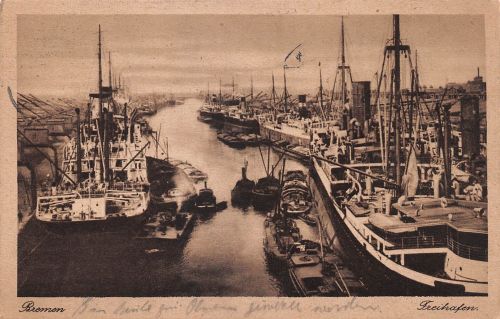 Bremen Freihafen gl1928 186.187
