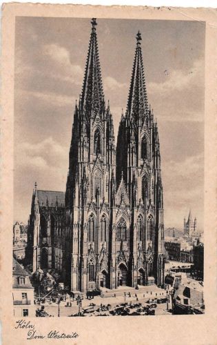 Köln - Der Dom Westseite gl1939 186.205