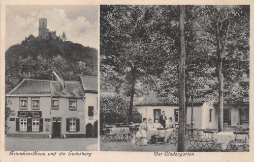 Bonn-Bad Godesberg Aennchen-Haus Mehrbildkarte ngl 186.208