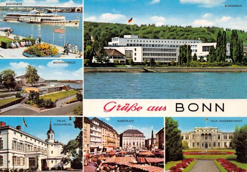 Bonn a.Rh. Mehrbildkarte ngl 186.213