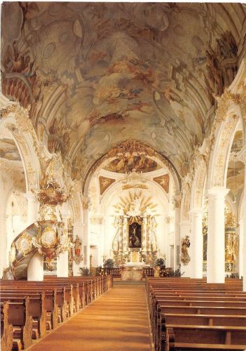 Kisslegg im Allgäu Pfarrkirche gl1983 186.483