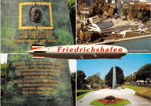 Friedrichshafen Mehrbildkarte ngl 186.545