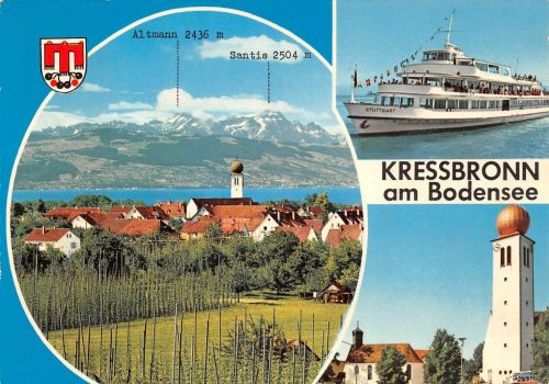 Kreßbronn a.B. Mehrbildkarte gl1972 186.564