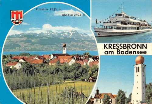 Kreßbronn a.B. Mehrbildkarte gl1971 186.565