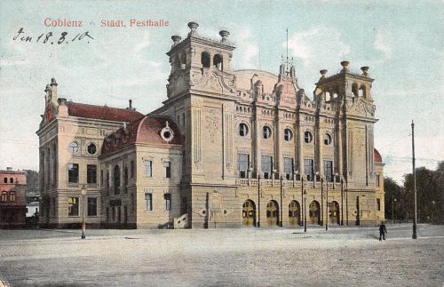 Koblenz a.Rh. Städt. Festhalle gl1911 186.620
