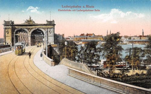 Ludwigshafen a. Rh. Rheinbrücke ngl 186.661