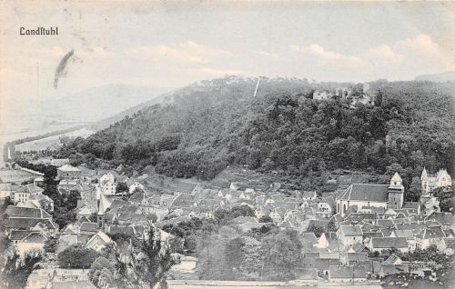 Landstuhl (Pfalz) Totalansicht feldpgl1911 186.670