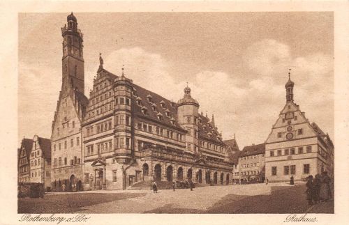 Rothenburg a.d.Tauber Rathaus ngl 186.696