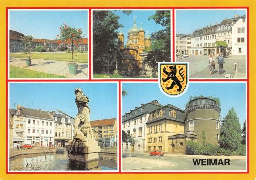 Weimar Mehrbildkarte ngl 186.751