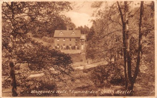 GB Waggoners Wells "Summerden" Youth Hostel gl1937 186.772