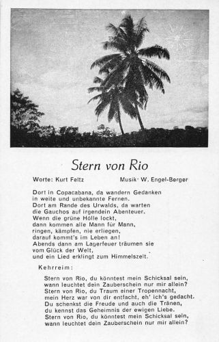 Lieder Stern von Rio ngl 186.806