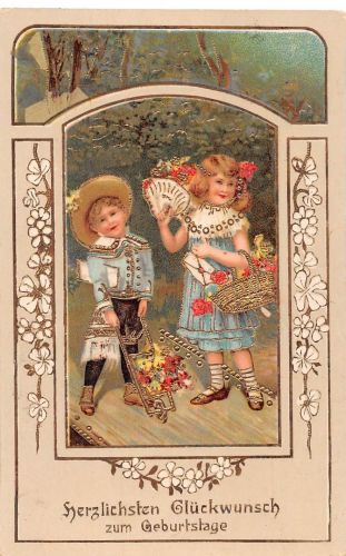 Glückwunsch zum Geburtstag, Glitzerkarte gl1912 186.865