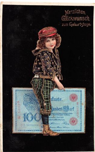 Glückwunsch zum Geburtstag, Glitzerkarte gl1909 186.866