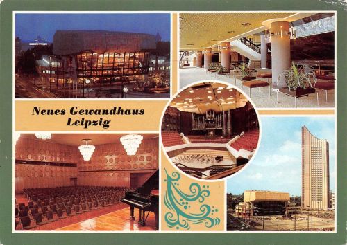 Leipzig Neues Gewandhaus Mehrbildkarte gl1989 186.966