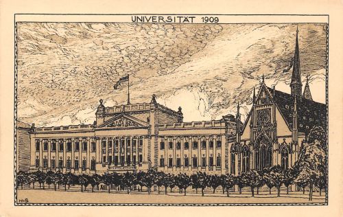 Leipzig Universität 500 Jährige Jubiläumsfeier 1909 ngl 186.999
