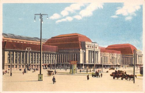 Leipzig Hauptbahnhof Große Lichthalle ngl 187.079
