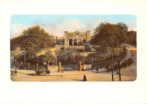 Leipzig Bayrischer Bahnhof um 1902 Reproduktion ngl 187.113