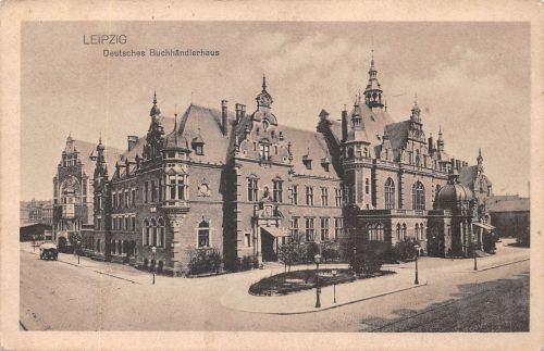 Leipzig Deutsches Buchhändlerhaus feldpgl1915 187.125