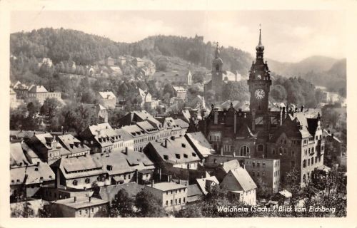 Waldheim i.Sa. Blick vom Eichberg gl1957 187.503