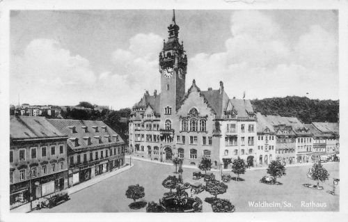 Waldheim i.Sa. Rathaus gl1961 187.505