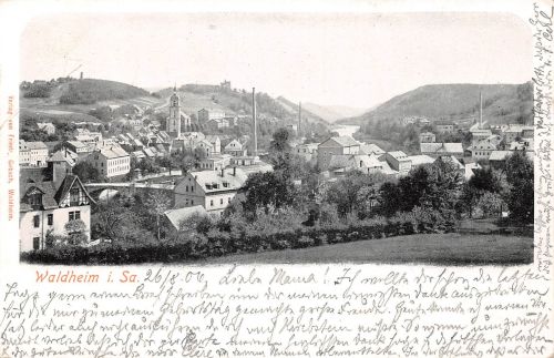 Waldheim i.Sa. Panorama bahnpgl1904 187.524