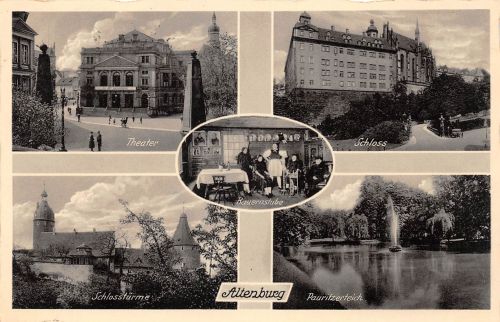 Altenburg Mehrbildkarte gl1937 187.532