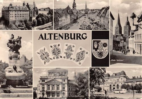 Altenburg Mehrbildkarte gl 187.534