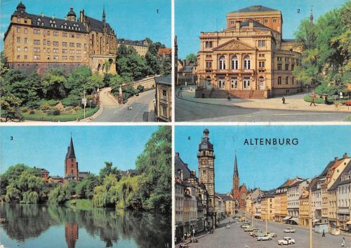 Altenburg Mehrbildkarte gl1973 187.537