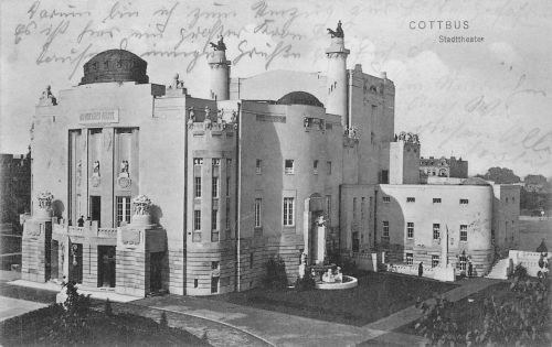 Cottbus Stadttheater gl1908 187.640