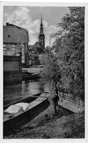 Lübbenau/Spreewald mit Kirche gl1956 187.833