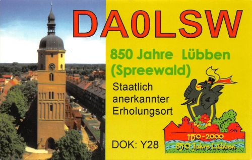Lübben (Spreewald) Funkerkarte ngl 187.865